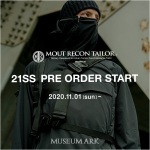 MOUT RECON TAILOR 21SS PRE ORDER 11月1日（日）開始！