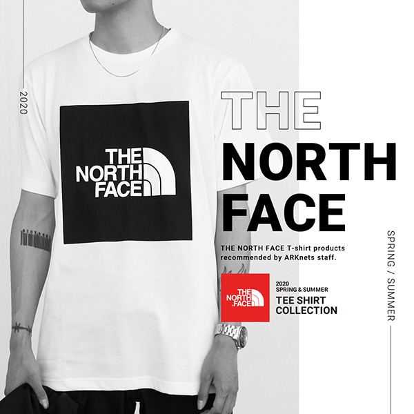 THE NORTH FACE TEE SHIRT COLLECTION