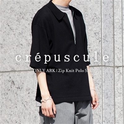 crepuscule｜フロントジップがアイコニックな別注ポロシャツ