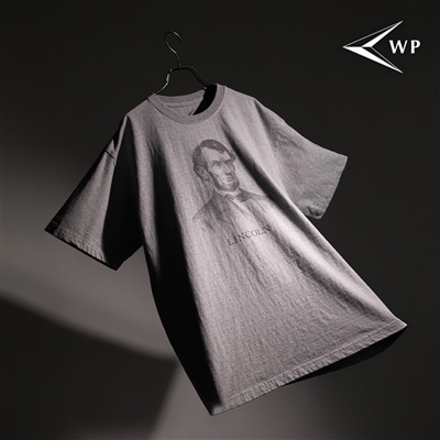 WP｜ヴィンテージ風の経年変化を表現した偉人Tシャツ