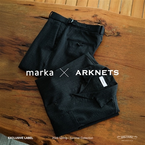 marka｜リラックス感と上品さを兼ね備えた別注セットアップ
