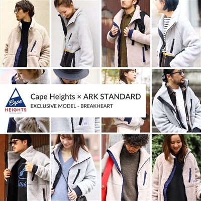 Cape Heights × ARK STANDARD 別注フリース特集ページ