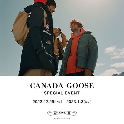 【店舗】CANADA GOOSE｜SPECIAL EVENT開催のお知らせ
