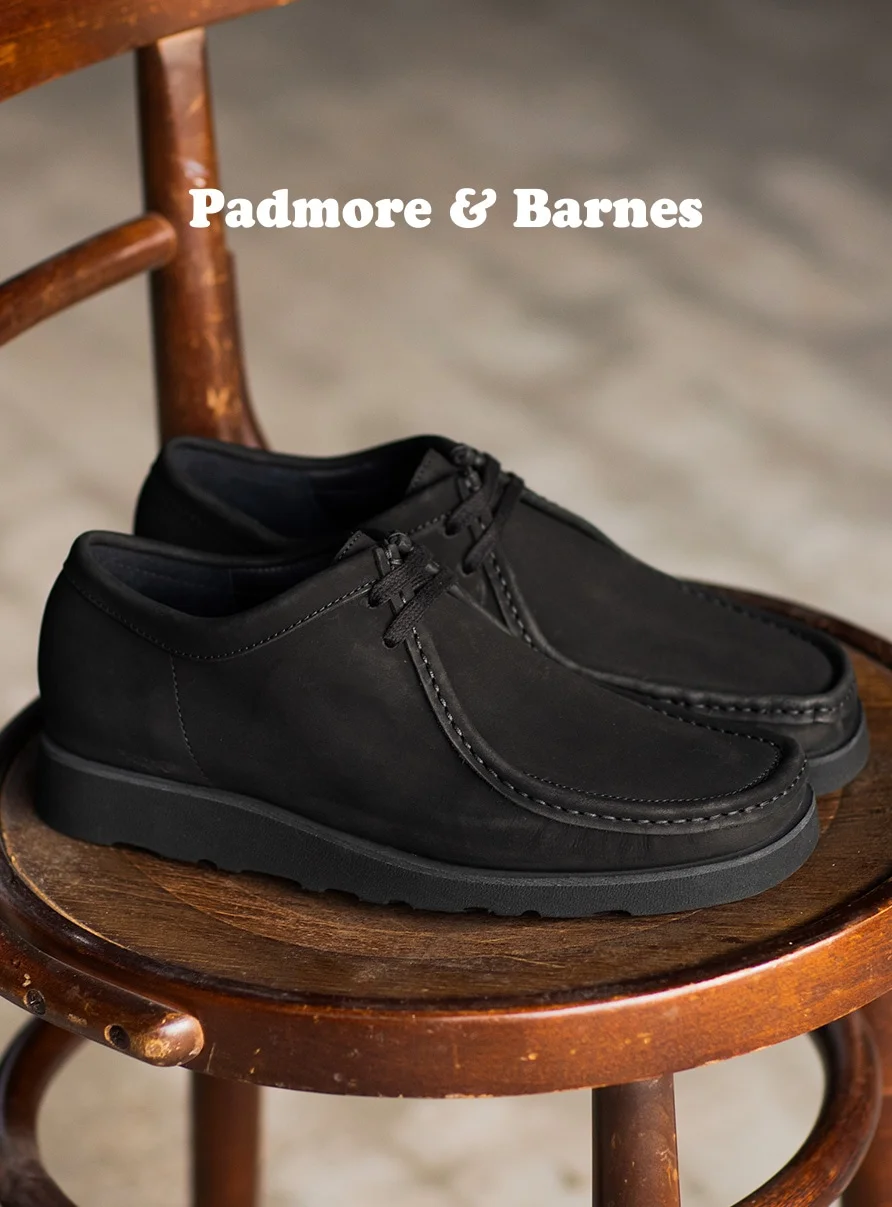 PadmoreBarnesヌバックレザーブーツ