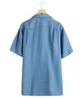 CESARE M/C Open Collar S/S Shirts Dungaree
