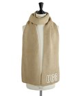 U CHUNKY CRAFTED RIB SCARF