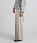 【レディース】チノクロスパンツ ワイドストレート
