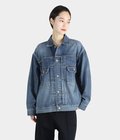 【レディース】selvedgedenim square big blouson vintage