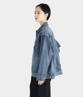 【レディース】selvedgedenim square big blouson vintage
