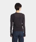 【レディース】double-neck suvin hightwist jersey top