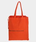 【レディース】brushed logo gathering bag