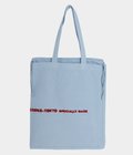【レディース】brushed logo gathering bag