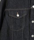 18-13B デニムジャケット -BLACK-