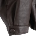 【レディース】FAKE LEATHER BALLOON JACKET