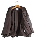 【レディース】FAKE LEATHER BALLOON JACKET