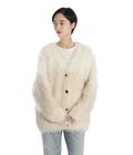【レディース】BI COLOR SHAGGY KNIT CARDIGAN