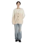 【レディース】BI COLOR SHAGGY KNIT CARDIGAN