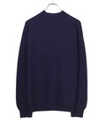 PURE CASHMERE MOCK NECK PULLOVER KNIT