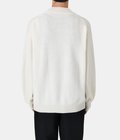 PURE CASHMERE MOCK NECK PULLOVER KNIT