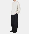 PURE CASHMERE MOCK NECK PULLOVER KNIT