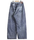 DENIM PRINT WIDE PT