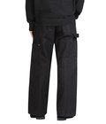 TWISTED HEATHER DENIM PANTS DOUBLE KNEE