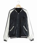 WOOL MELTON×ACETATE SOUVENIR JACKET“SKULL“