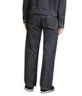 RECYCLED WASTE SUVIN COTTON YARN 14oz DENIM 5POCKET STRAIGHT PANTS