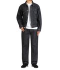 RECYCLED WASTE SUVIN COTTON YARN 14oz DENIM 5POCKET STRAIGHT PANTS
