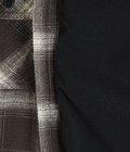 COTTON NEL CHECK PULLOVER WORK SHIRT