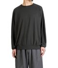 Super 140s WASHBLE WOOL RAGLAN CREW NECK SHIRT