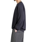 Super 140s WASHBLE WOOL RAGLAN CREW NECK SHIRT