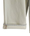 “Ice Wash“ W-Velt Wide Denim Pants