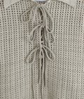 STRING KNIT PULLOVER