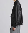FLIGHT JACKET -GOAT NUBUCK-