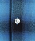 OMBRE CHECK OPEN COLLAR SHIRT L/S ( TYPE-5 )