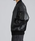 LEATHER MA-1 FLIGHT JACKET ( TYPE-2 )