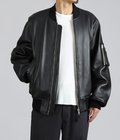 LEATHER MA-1 FLIGHT JACKET ( TYPE-2 )
