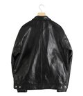LEATHER TRACKER JACKET