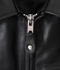 LEATHER TRACKER JACKET