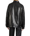LEATHER TRACKER JACKET