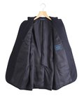 Wool/Cashmere Flannel 3-Roll-2 Comfort Sack Blazer Traditional Fit