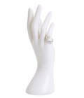 You & Me Baby Ring Silver