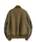 Wool Melton Varsity Jacket