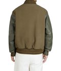Wool Melton Varsity Jacket