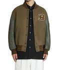 Wool Melton Varsity Jacket