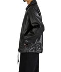 LEATHER COACH JACKET