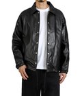 LEATHER COACH JACKET