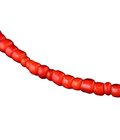 Vintage WhiteHearts Beads With NAVAJO CHAIN