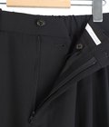 TRIPLE PLEATED WIDE TROUSERS -SURVIVAL CLOTH TROPICAL-